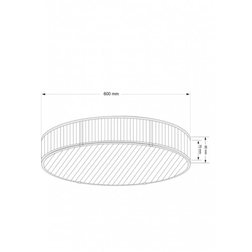 Стельовий світильник Kutek LAVONE LAV-PLM-6(P)600-1