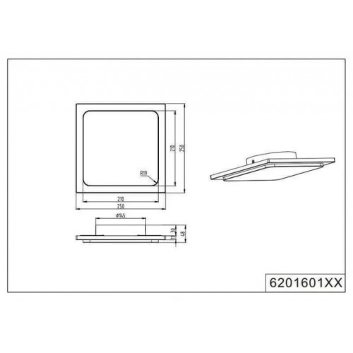 Стельовий світильник Searchlight FLUSH 2140-30