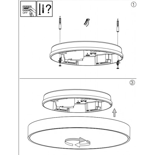 Стельовий світильник Ideal Lux HALO 223230