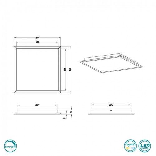 Стельовий світильник Trio PHOENIX 674014532