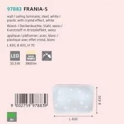 Стельовий світильник Eglo FRANIA 97883