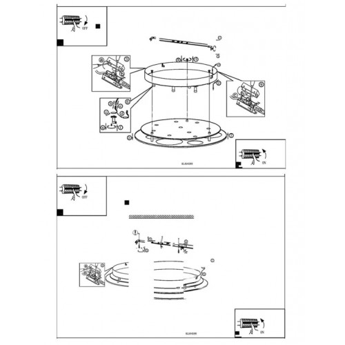 Стельовий світильник Eglo PESCAITO 99407