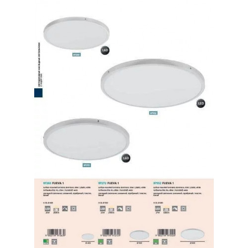 Стельовий світильник Eglo FUEVA 97272