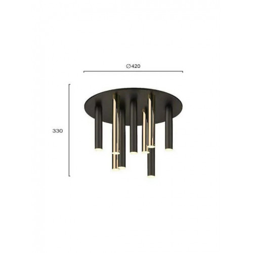 Стельовий світильник Viokef BALLET 4265200