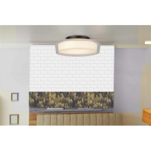 Стельовий світильник Searchlight PUCK 60961BK