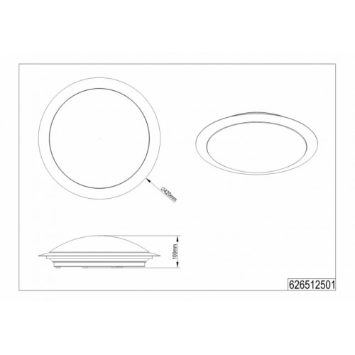 Стельовий світильник Trio GONZALO 626512587