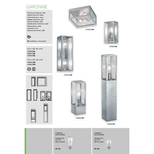 Стельовий світильник Searchlight EDINBURGH 4132-2AB