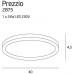 Стельовий світильник MAXlight PREZZIO 2875