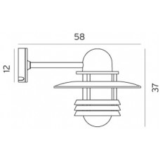 Світильник вуличний Norlys 795AL SANDVIK Світильник вуличний Norlys 795AL SANDVIK