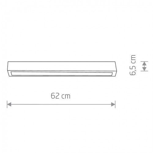 Стельовий світильник Nowodvorski STRAIGHT CEILING LED 7557