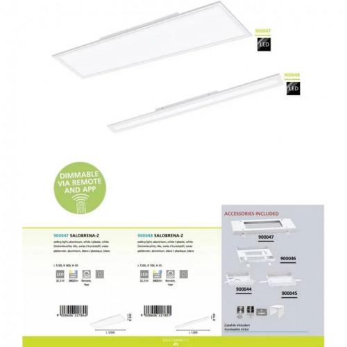 Світлодіодний лінійний світильник Viokef STATION 3911-0123-3-U-N