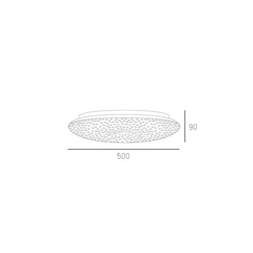 Стельовий світильник CosmoLight SVALBARD C01868WH