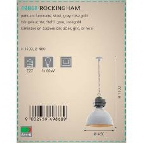 Люстра Eglo ROCKINGHAM 49868