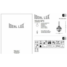 Люстра Ideal Lux WORLD 156316