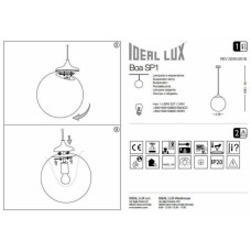 Люстра Ideal Lux BOA 160856