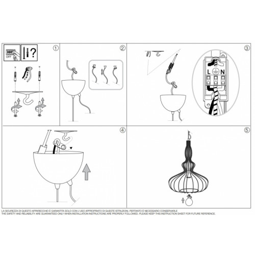 Люстра Ideal Lux CLARISSA 220604