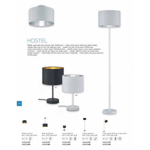 Люстра TRIO HOSTEL 308200189