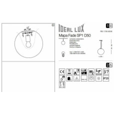 Люстра Ideal Lux MAPA FADE 161327