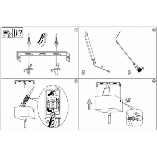Люстра Ideal Lux Sky 170596