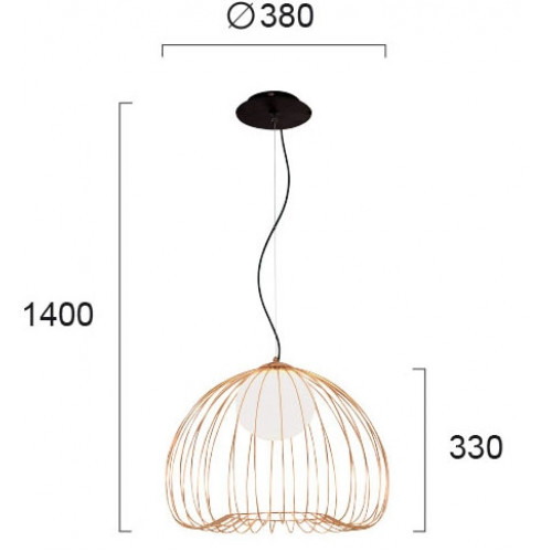 Люстра Viokef Levik 4195400