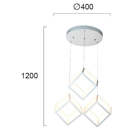 Люстра Viokef ICE-CUBE 4206800