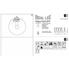 Люстра Ideal Lux MAPA FADE 140759