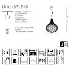 Люстра Ideal Lux ONION 205304