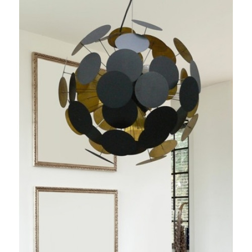 Люстра Zuma Line DOTS TS-081111P-BK