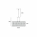 Люстра CosmoLight Moscow P05134CP