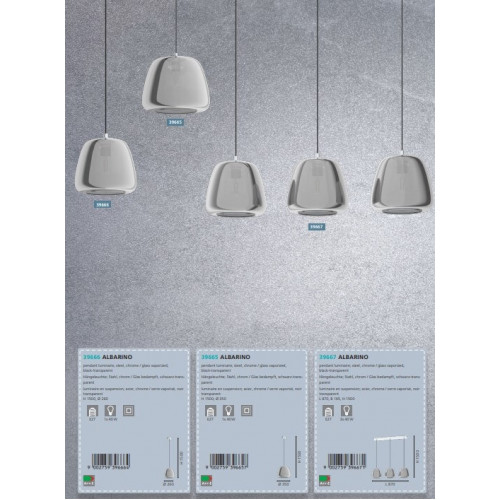 Люстра Eglo ALBARINO 39666