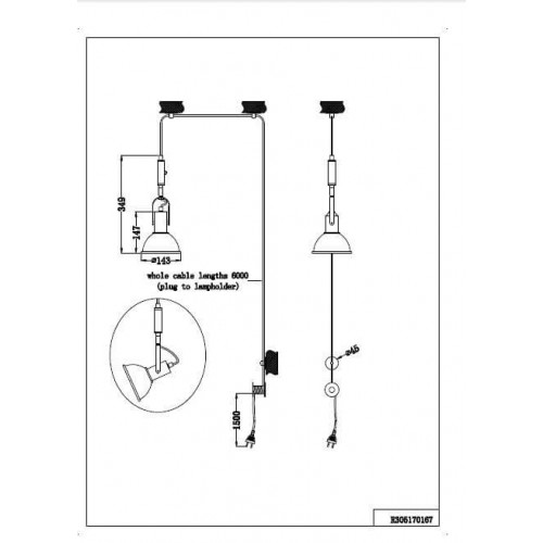 Люстра TRIO DELIA 305170167
