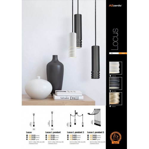 Люстра AZzardo LOCUS L AZ3129