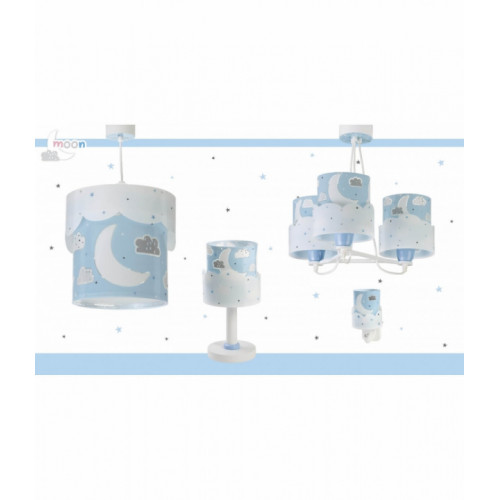 Дитяча люстра Dalber MOON BLUE 61232T