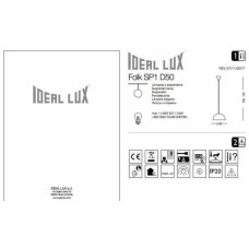 Люстра Ideal Lux FOLK 174228
