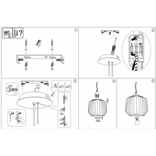 Люстра Ideal Lux ORIGAMI 200583
