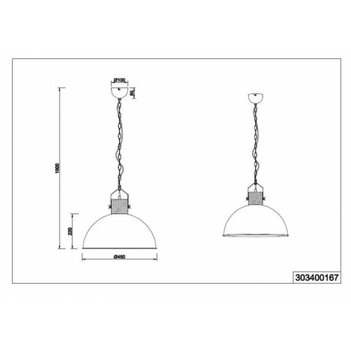 Люстра Trio DELHI 303400167