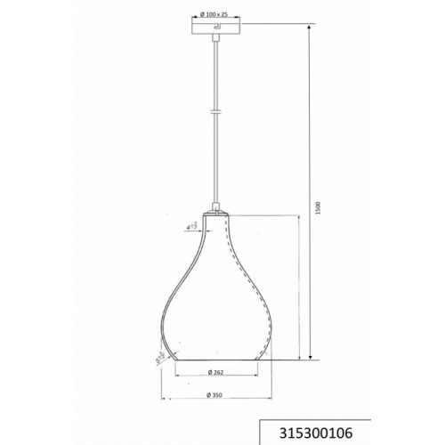 Люстра TRIO KINGSTON 315300106