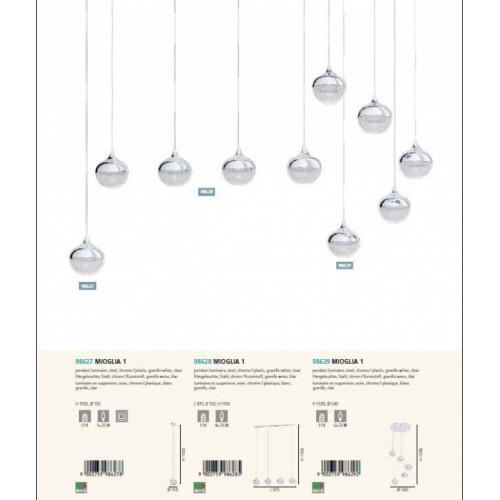 Люстра Eglo MIOGLIA 98629
