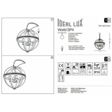 Люстра Ideal Lux WORLD 156330