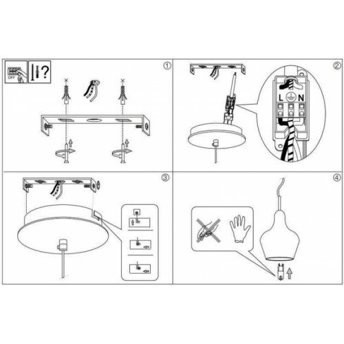 Люстра Ideal Lux LIDO-2 167640