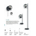 Люстра Trio PURE 302000308