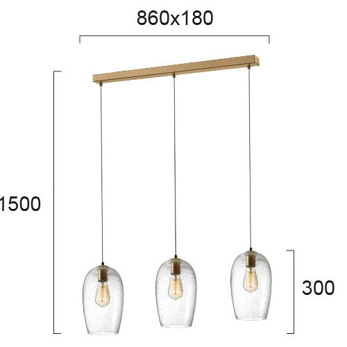 Люстра Viokef OLENA 4201500