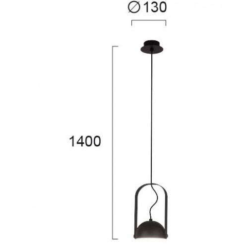 Люстра Viokef HEMI 4205601