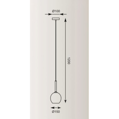 Люстра Zuma Line MONIC MD1629-1 Chrome