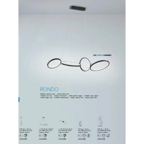 Люстра Trio RONDO 322610432