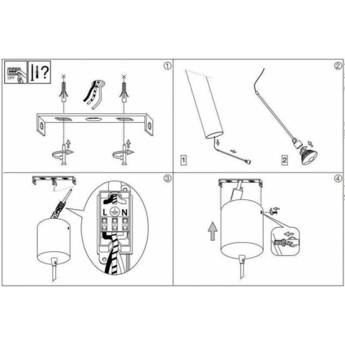 Люстра Ideal Lux LOOK 158655