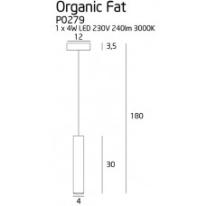 Люстра Maxlight ORGANIC FAT CHROM P0279