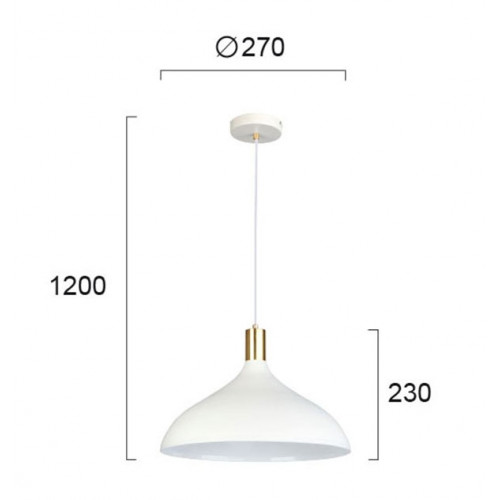 Люстра Viokef LAMAS 4197400