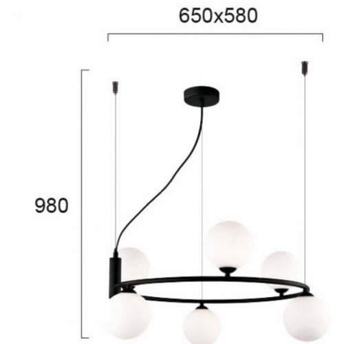 Люстра Viokef FANCY 4208500