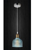 Подвесной светильник ЛОФТ PL2081292-1 BLUE/YELLOW